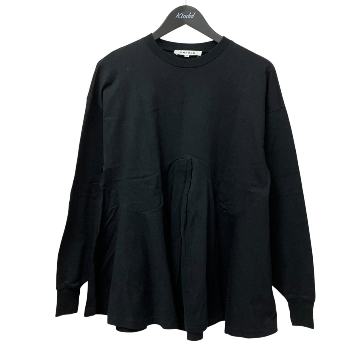 ENFOLD ペプラムカットソー300GA580-1990 VOLUME-FLARE PULLOVER 古着・中古-1枚目のアイテム画像