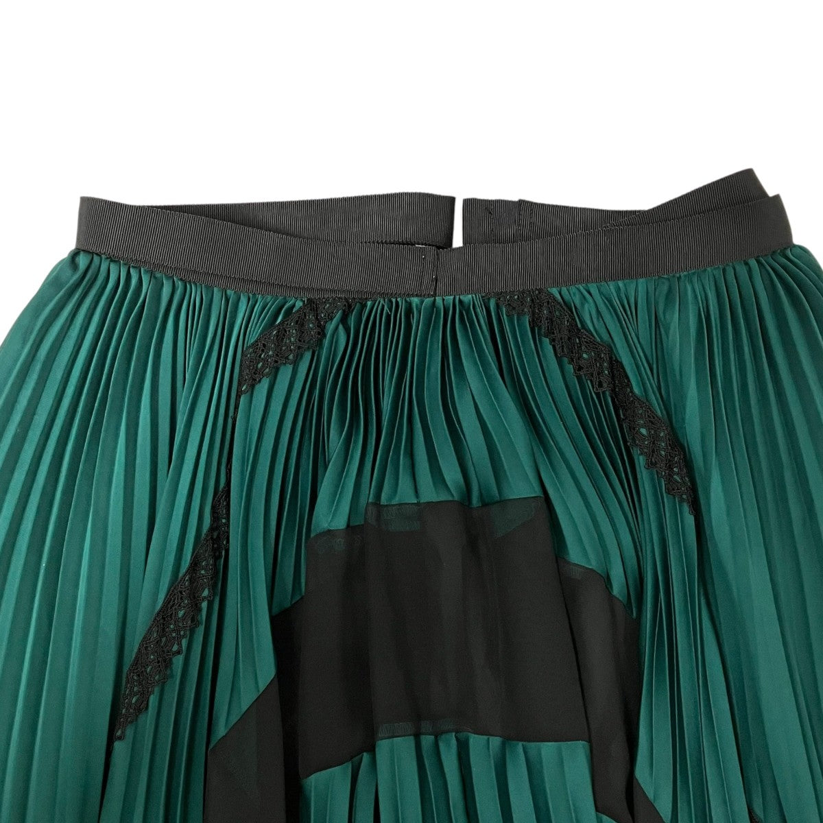 sacai プリーツ巻きラップスカート17-03312 古着・中古-5枚目のアイテム画像