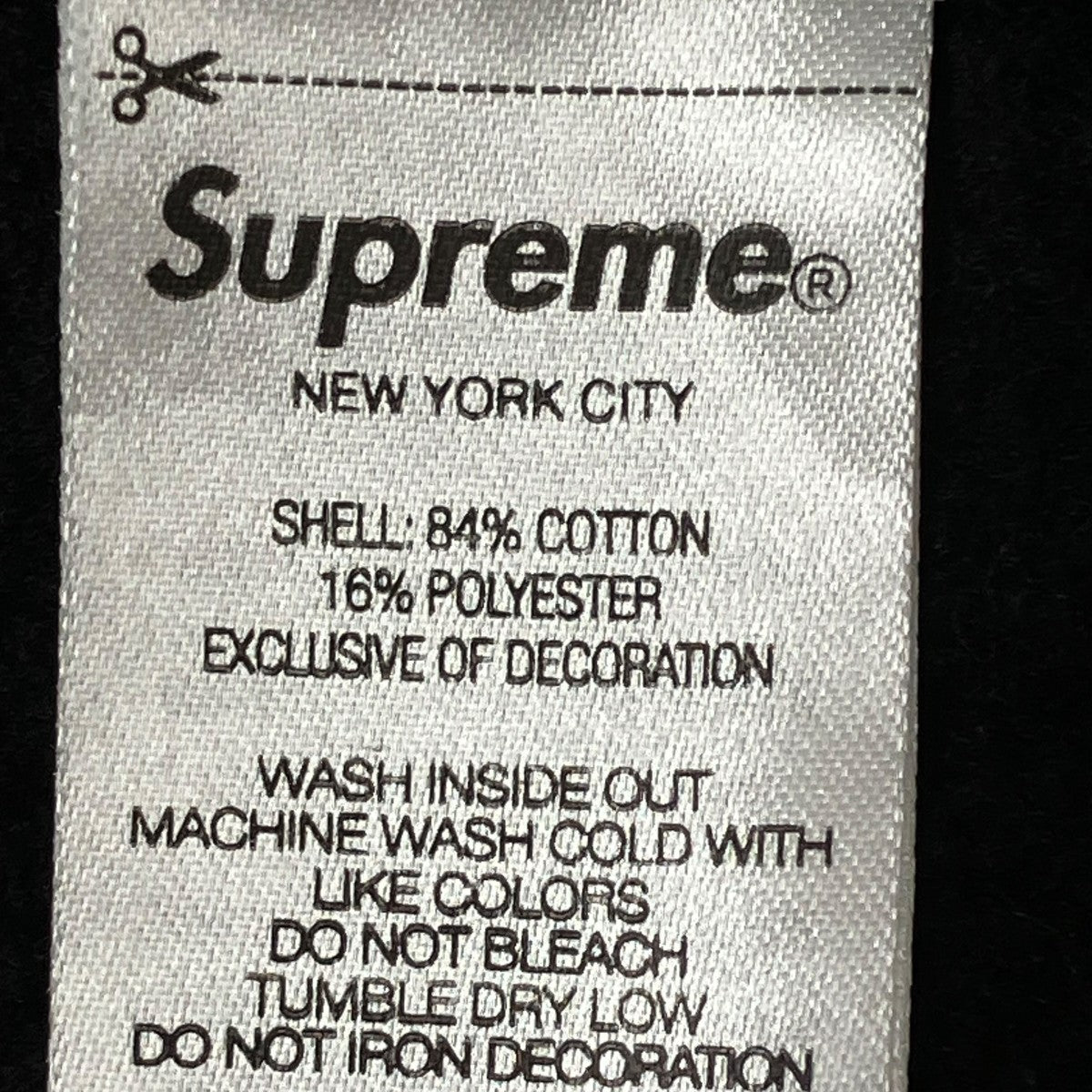 Supreme s logo zip up hoodieジップパーカー 古着・中古-7枚目のアイテム画像