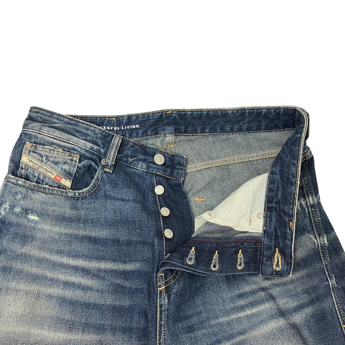 DIESEL relaxed jeans d-riseデニムパンツA06371 古着・中古-4枚目のアイテム画像