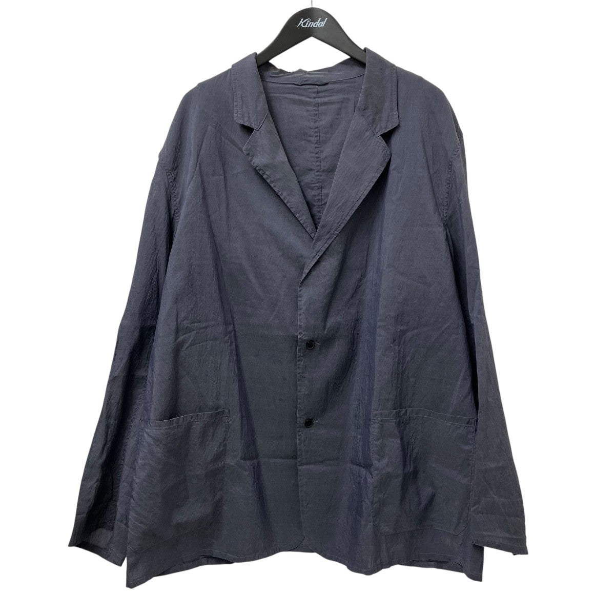 COMOLI ジャケットZ01-01024 ｺｯﾄﾝｼﾙｸ ｼﾞｬｹｯﾄ 古着・中古-1枚目のアイテム画像
