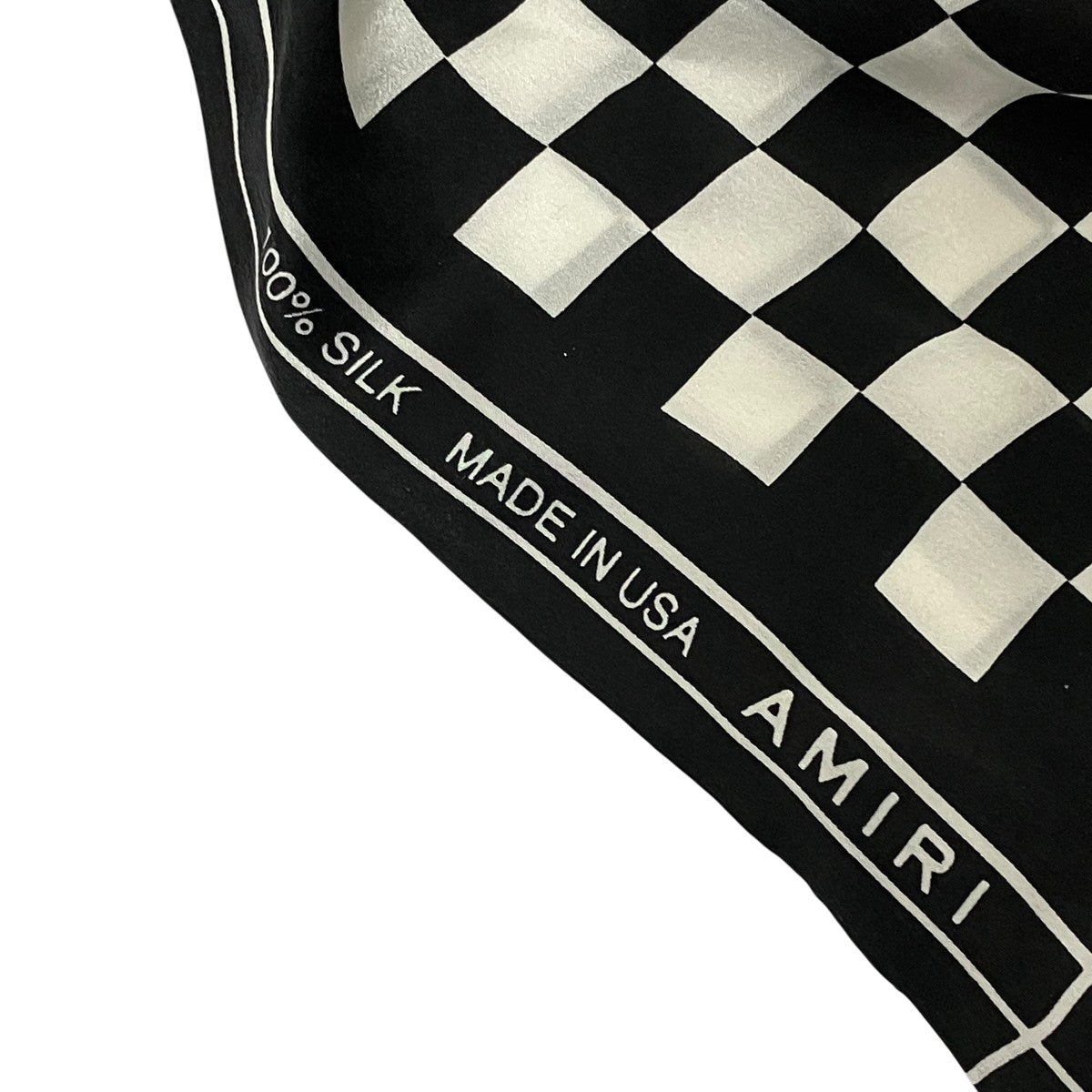 AMIRI チェッカーバンダナ キーチェーン 古着・中古-5枚目のアイテム画像