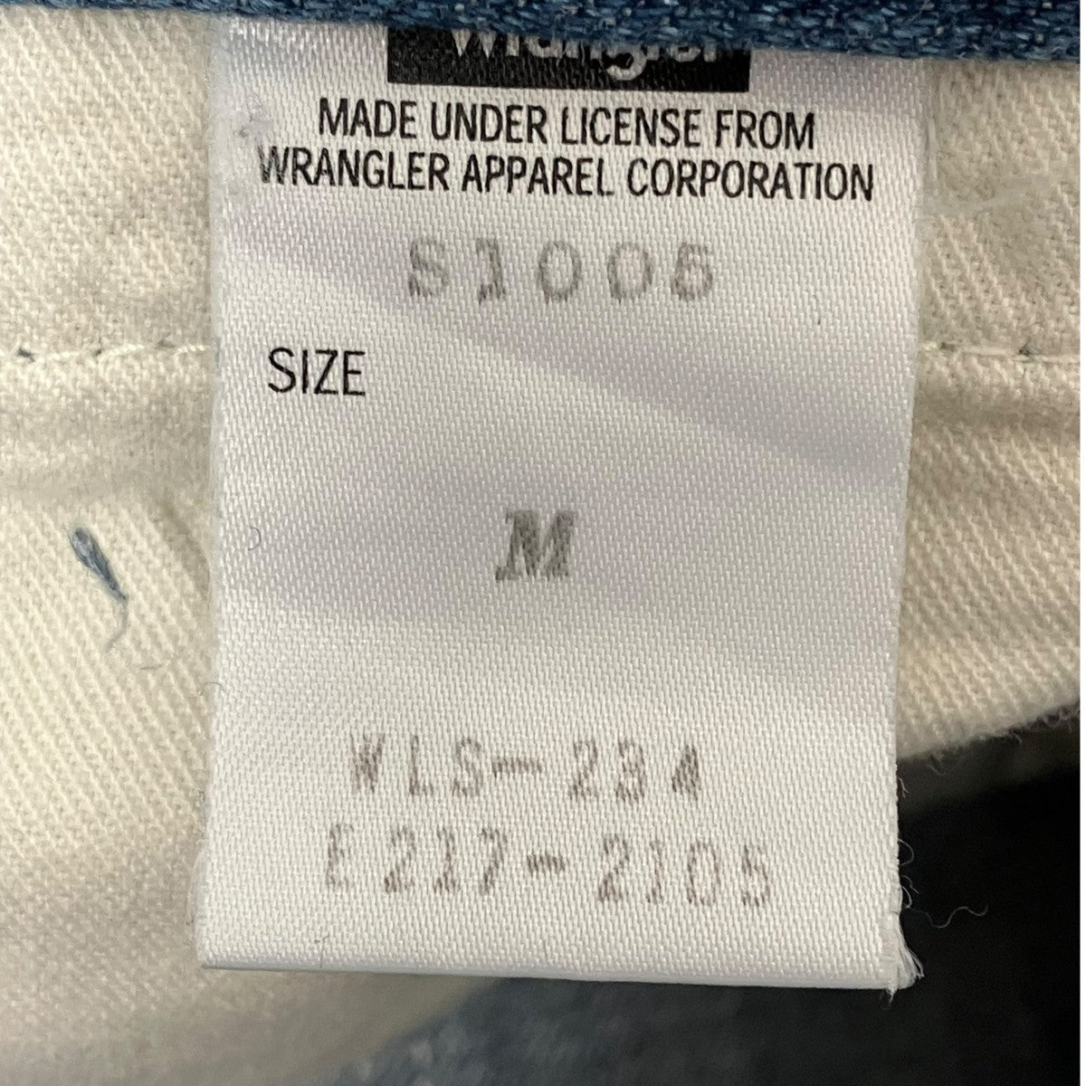 Wrangler×N．HOOLYWOOD ウォッシュ加工デニムパンツデニムパンツWLS-234 古着・中古-7枚目のアイテム画像