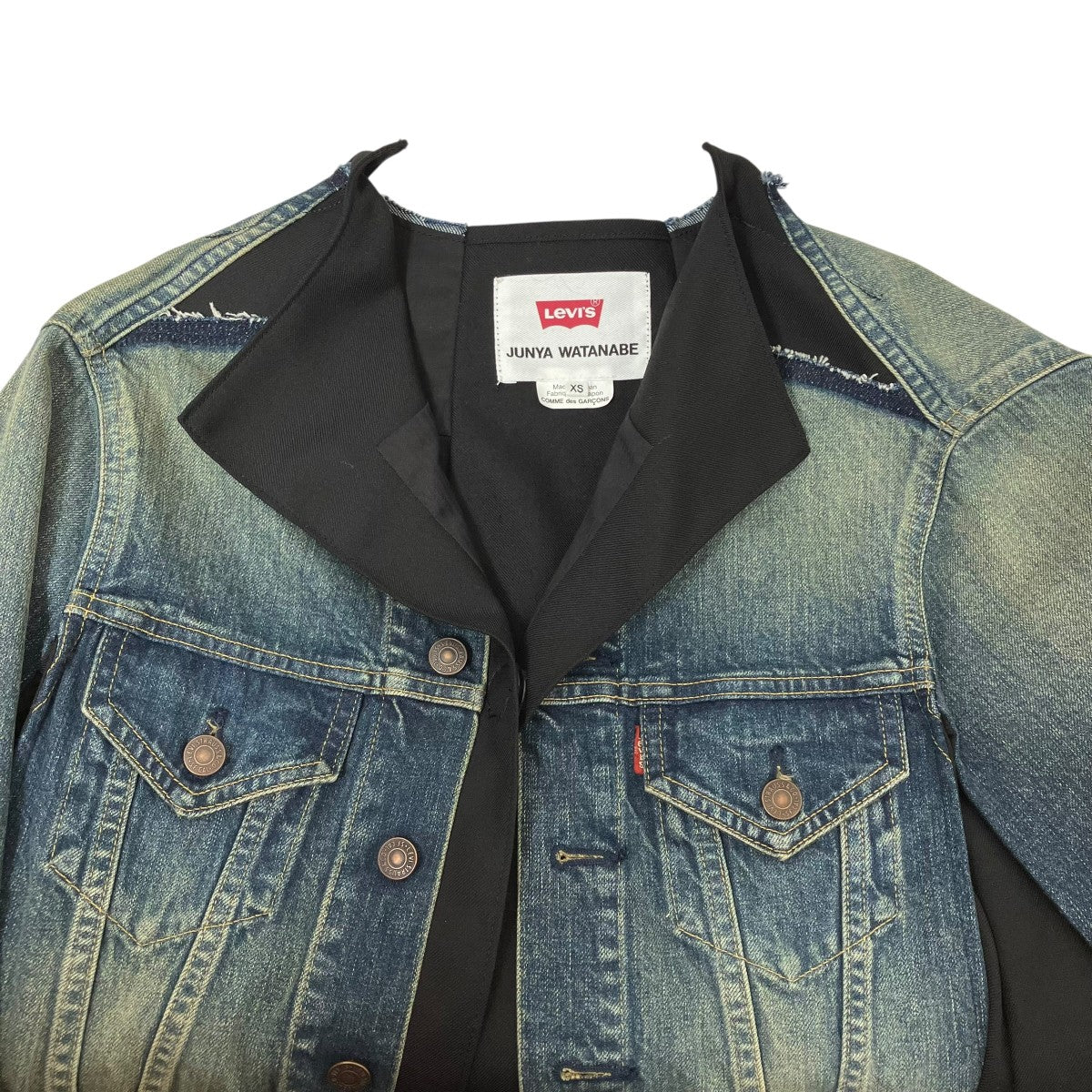 JUNYA WATANABE CDG×LEVI’S 25SSデニムジャケットJO-J208 古着・中古-4枚目のアイテム画像