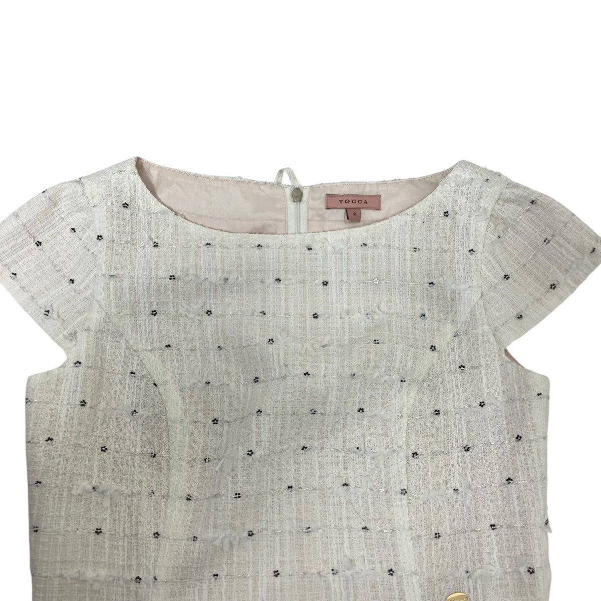 TOCCA FLOWER HIDE AND SEEKノースリーブ・キャミソールワンピースOPTOLS0040 古着・中古-3枚目のアイテム画像