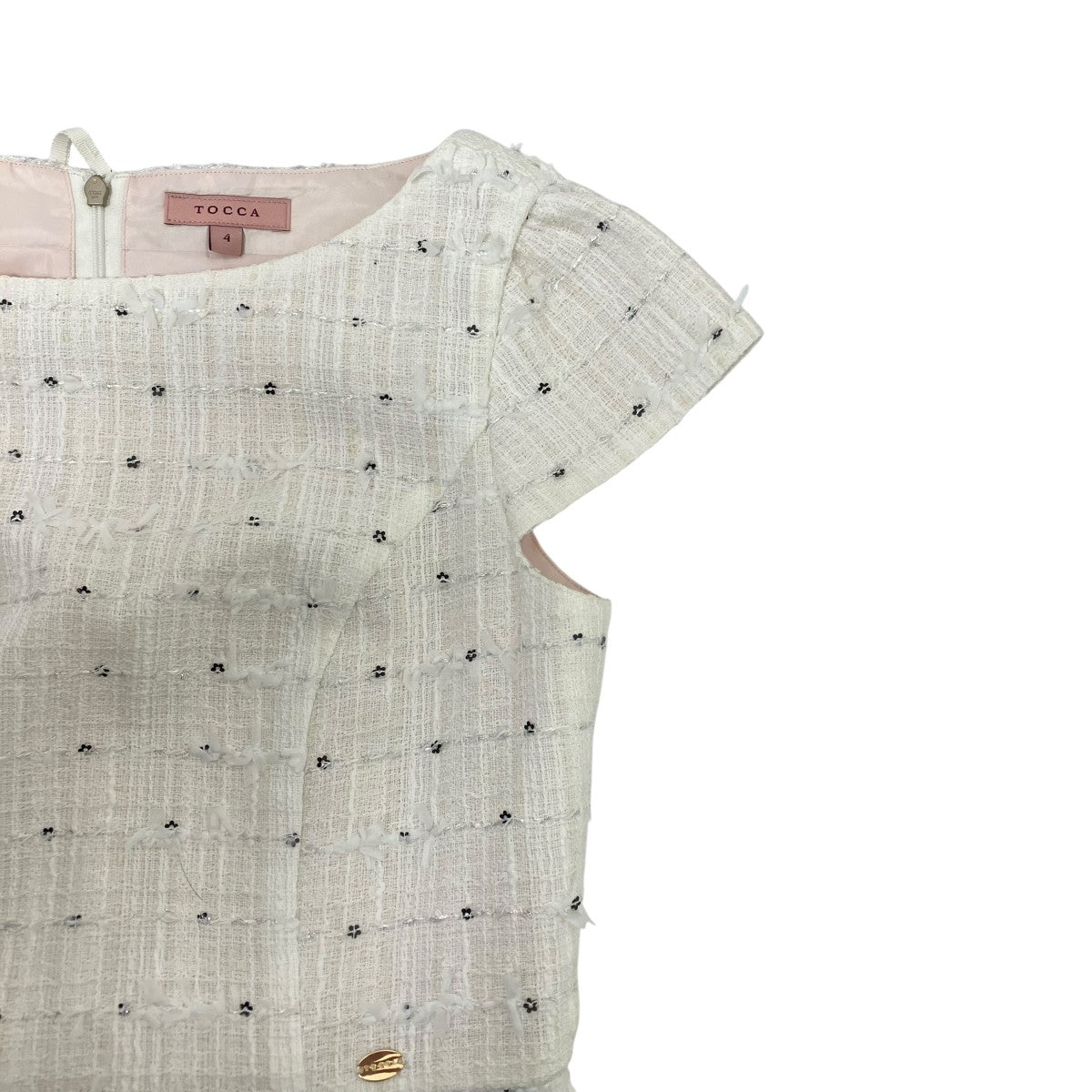 TOCCA FLOWER HIDE AND SEEKノースリーブ・キャミソールワンピースOPTOLS0040 古着・中古-6枚目のアイテム画像