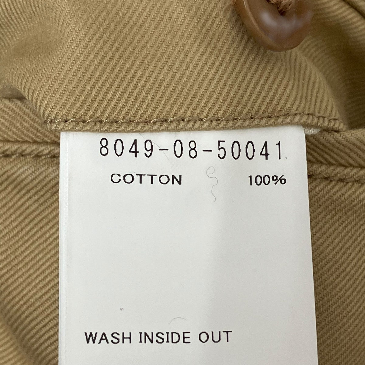 WIDE CHINO PANTチノパン8049-08-50041