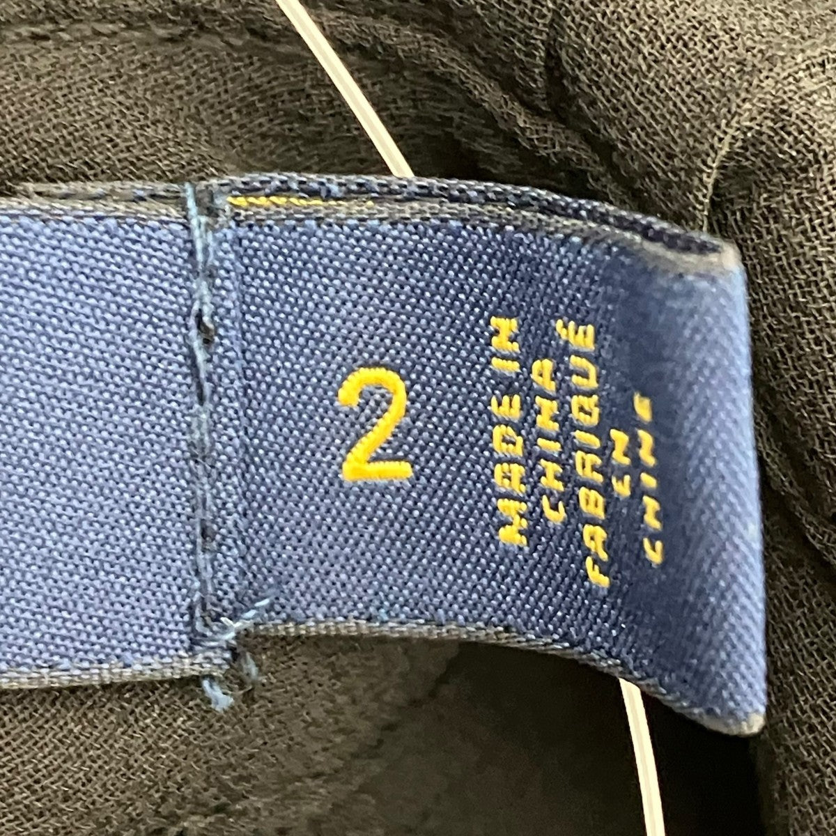 POLO RALPH LAUREN インナー付 レース シフォン プリーツ ロングドレスワンピース0200011517 古着・中古-6枚目のアイテム画像