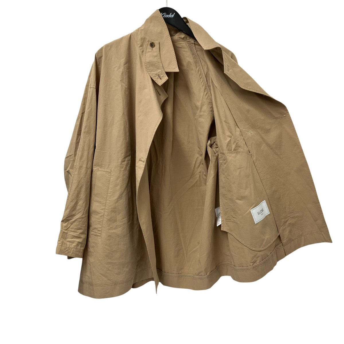SLOBE IENA 25SSショートコート25-020-912-3010-1-0 古着・中古-2枚目のアイテム画像