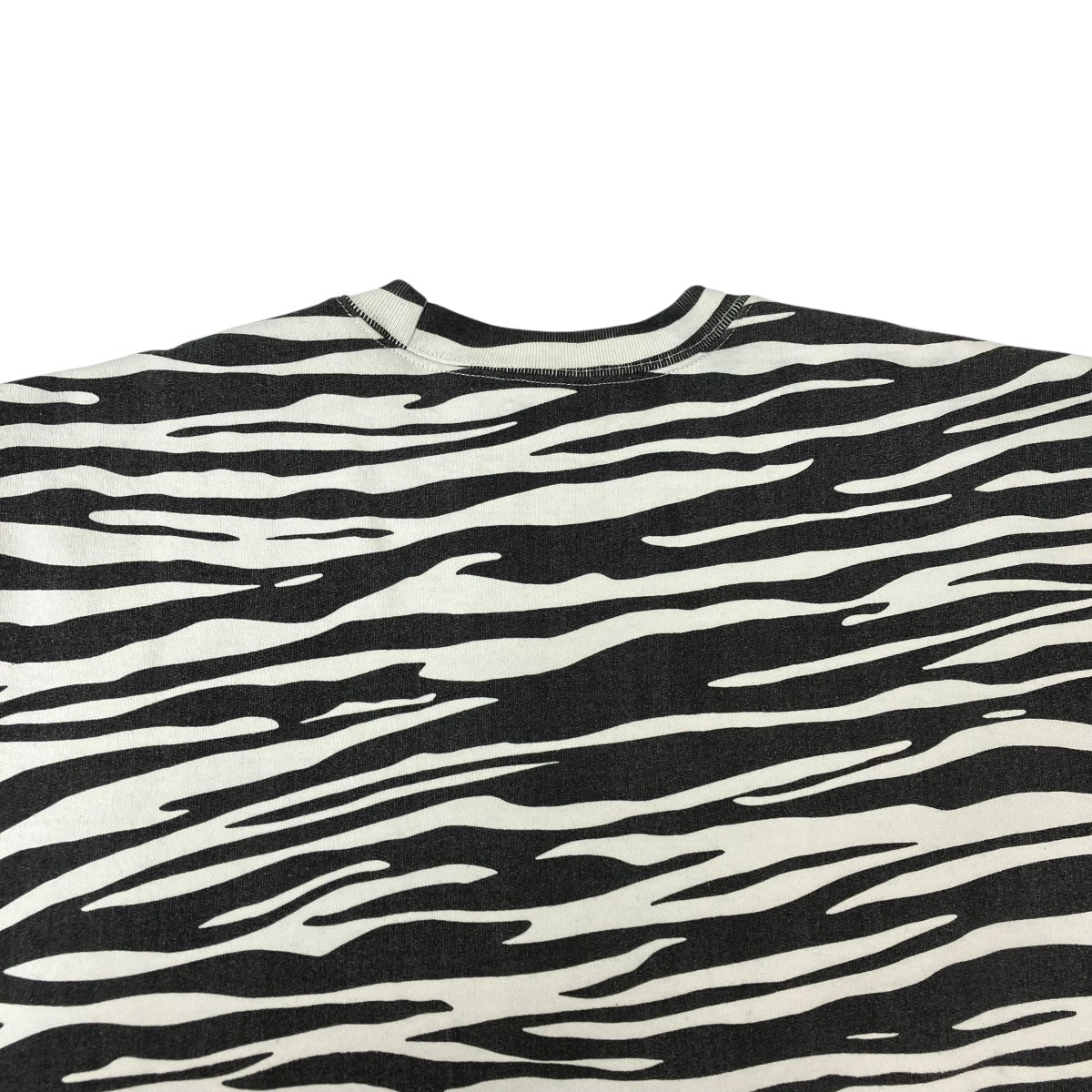 Box Logo Crewneck Zebraゼブラ柄スウェットRN101837
