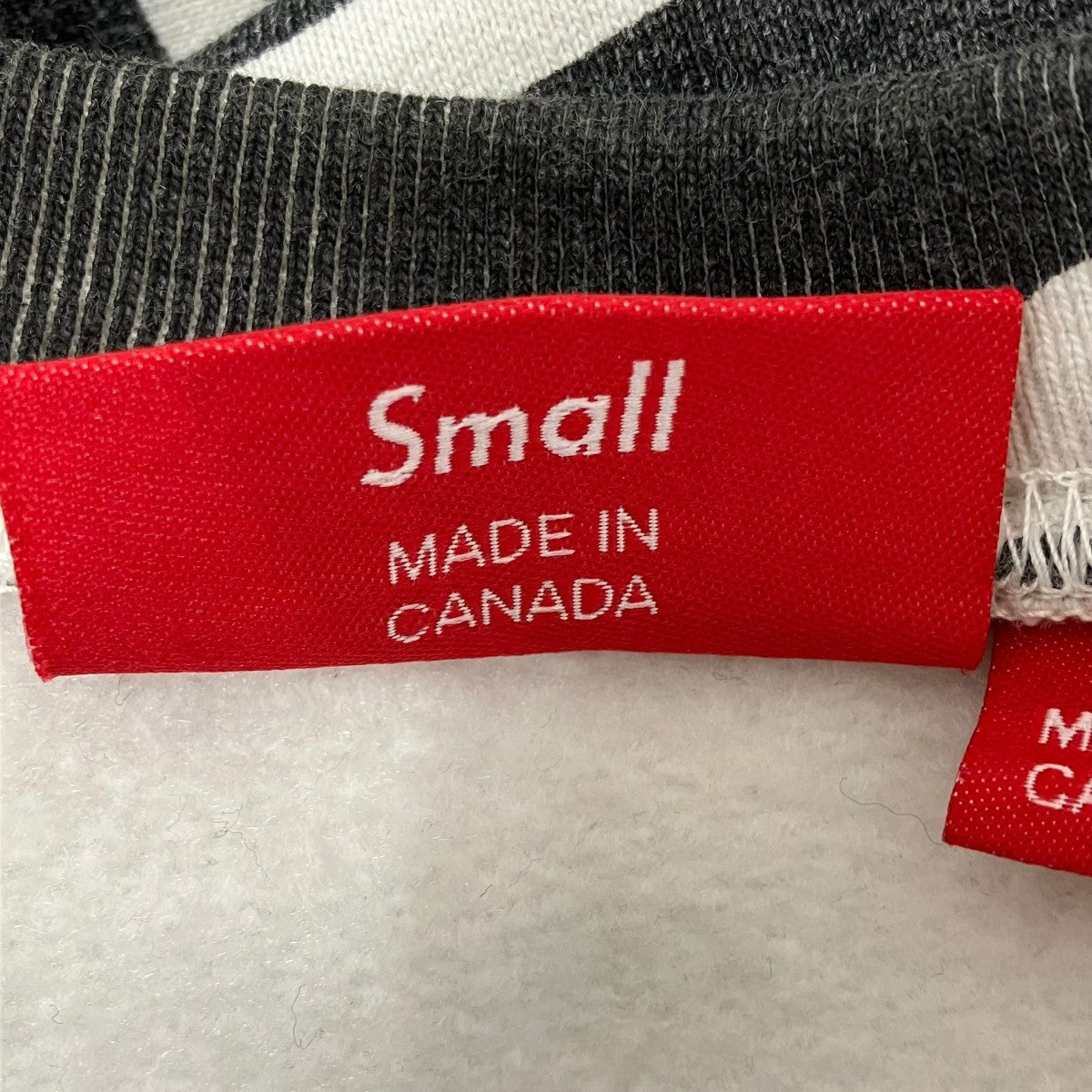 Box Logo Crewneck Zebraゼブラ柄スウェットRN101837