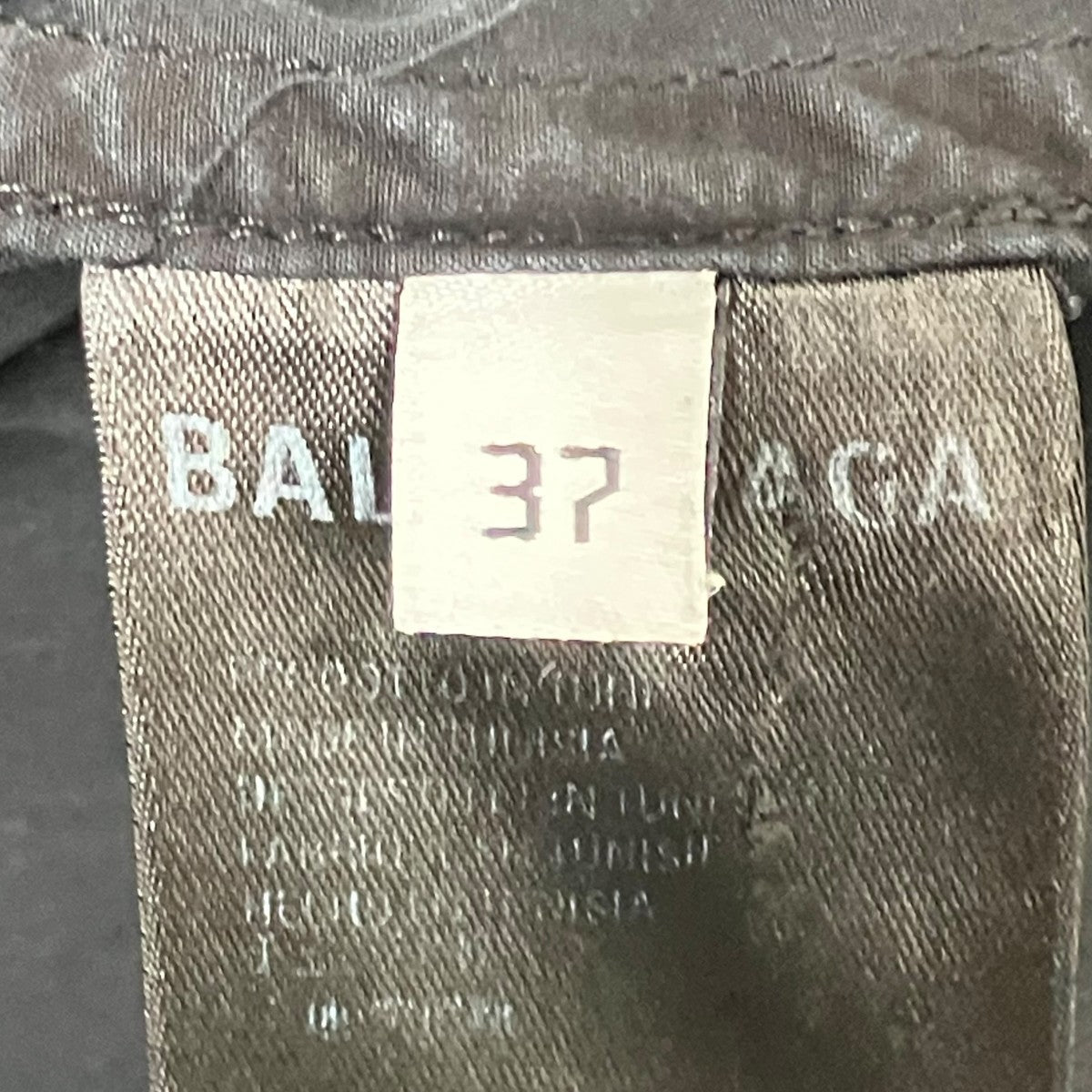 BALENCIAGA ポケットロゴロングスリーブシャツ長袖シャツ56545 古着・中古-8枚目のアイテム画像