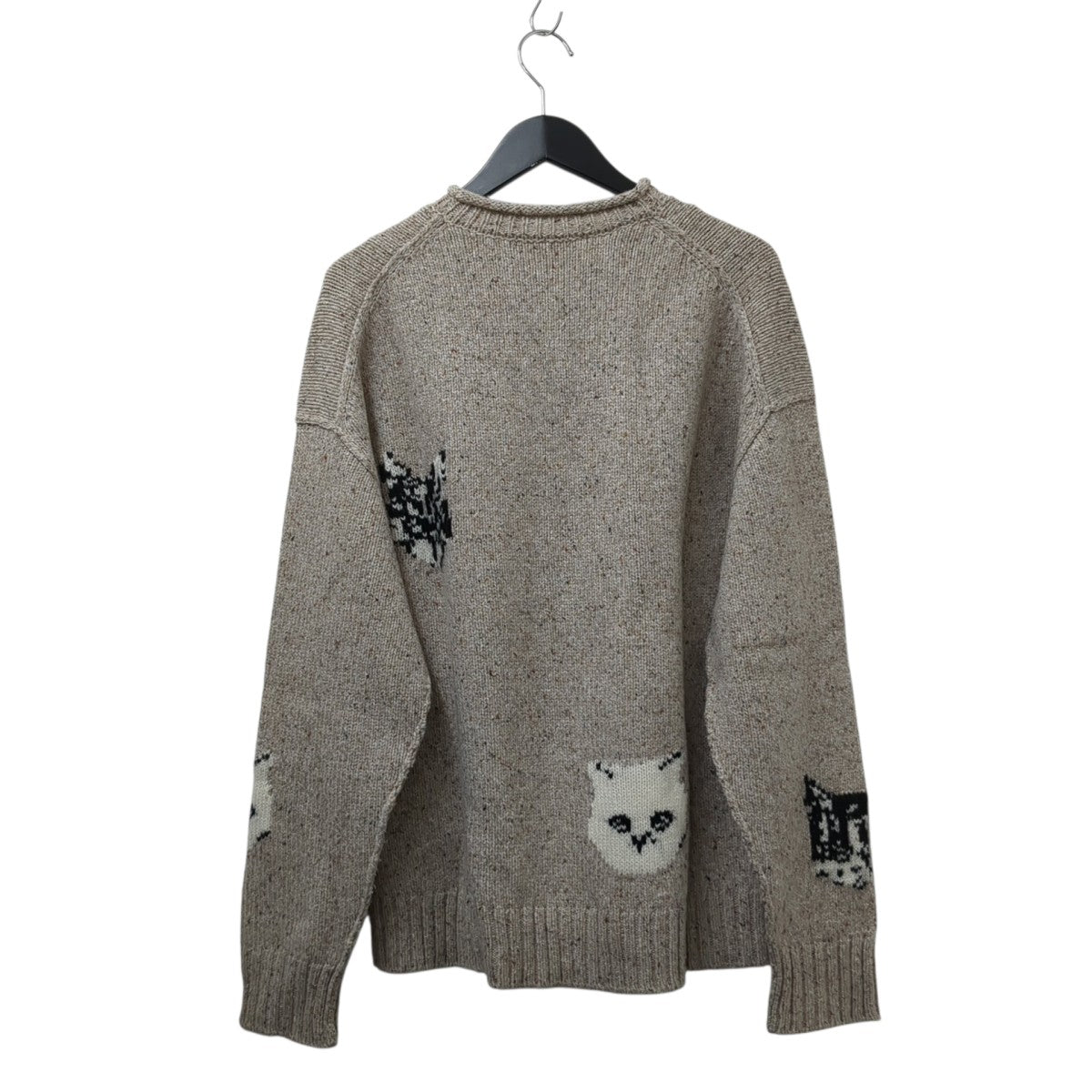 キャット ジャガードニット厚手ニットFN-UX-KNIT000019