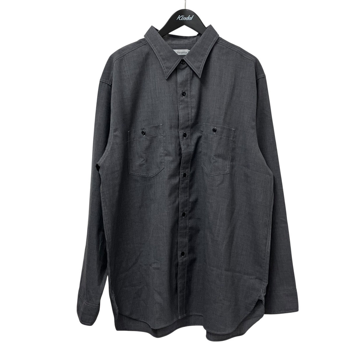 nanamica 26SSPolyester Wool Field ShirtシャツS26SG058 古着・中古-1枚目のアイテム画像