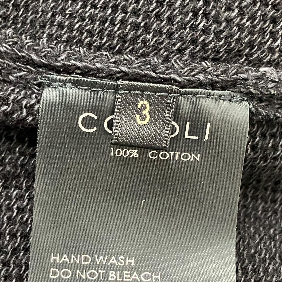COMOLI 26SS8GクルーネックニットD01-06007 古着・中古-6枚目のアイテム画像
