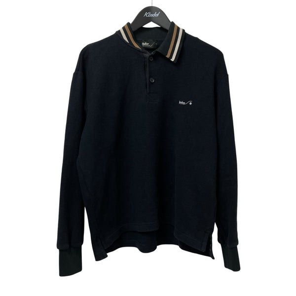 kolor ポロシャツ サイズ2 黒 KOLOR(カラー) 25AWポロシャツ25WCM-T03203 25WCM-T03203 ネイビー