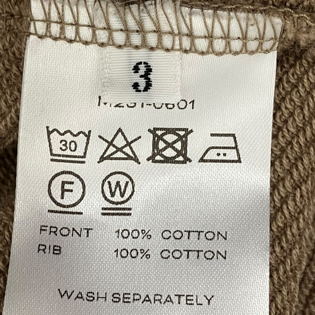 MATSUFUJI Crew Neck SweatスウェットM231-0601 古着・中古-7枚目のアイテム画像