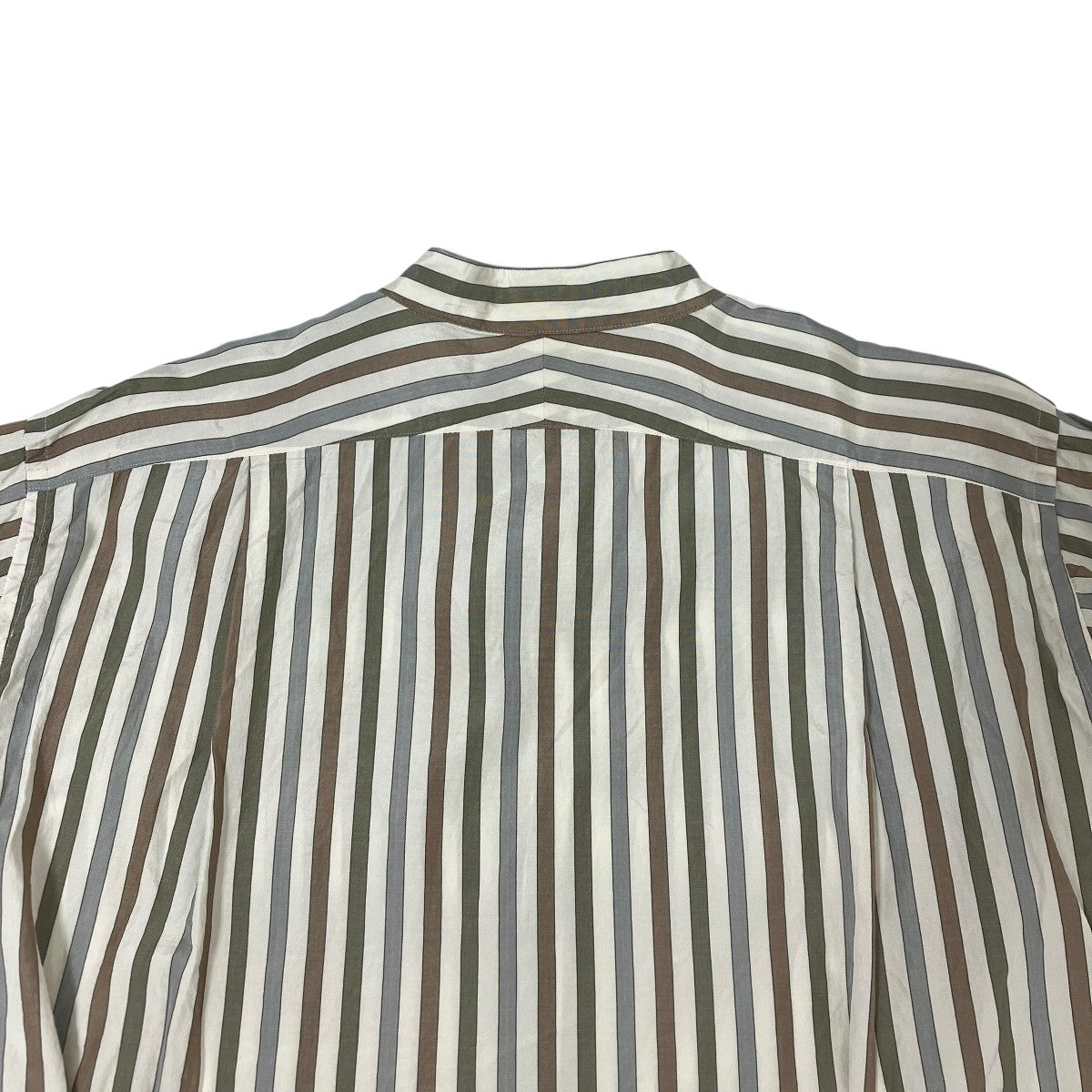 SILK BAND COLLAR長袖シャツMT4103-0604A