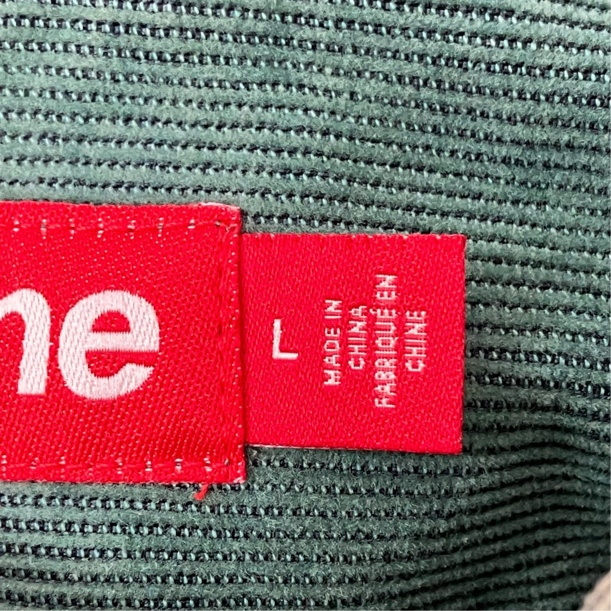 Supreme Washed Corduroy ShirtコーデュロイシャツRN101837 古着・中古-6枚目のアイテム画像