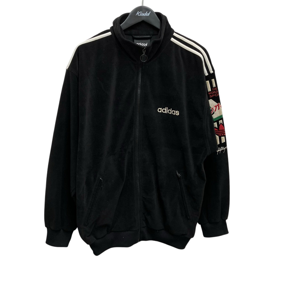 adidas トラックジャケット 古着・中古-1枚目のアイテム画像
