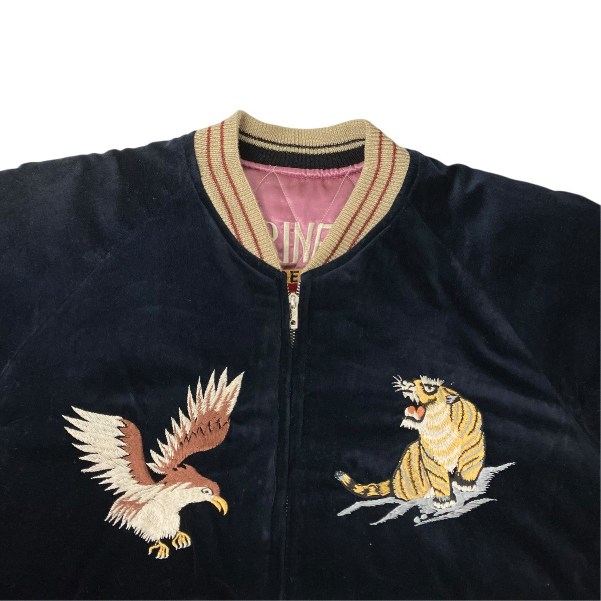 東洋エンタープライズ 別珍 OkinawaスカジャンTT10932 古着・中古-4枚目のアイテム画像