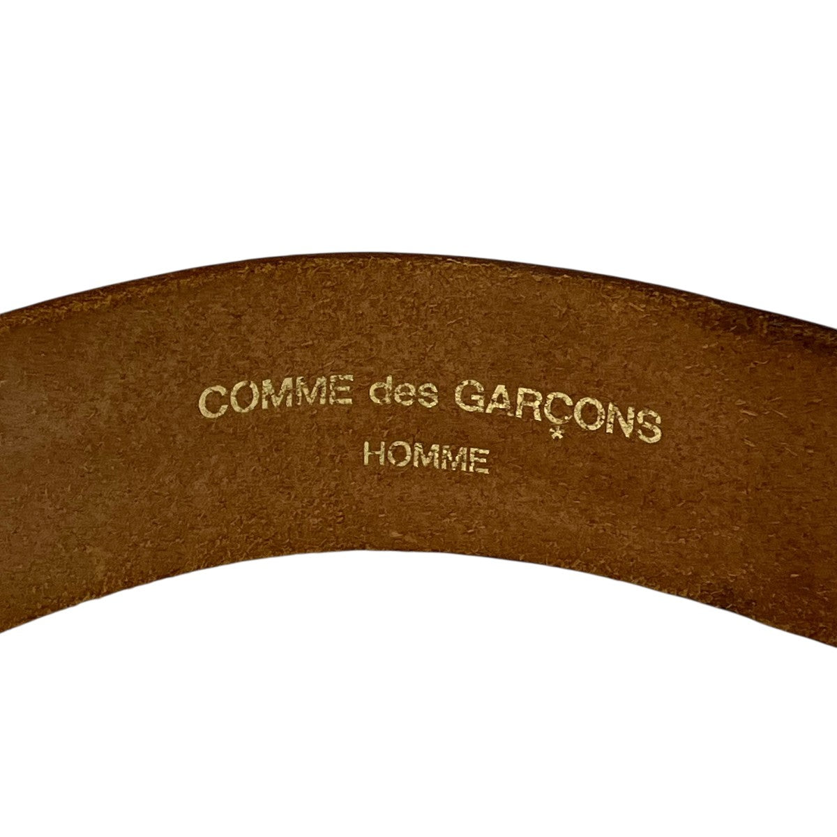 COMME des GARCONS HOMME レザーベルト 古着・中古-3枚目のアイテム画像