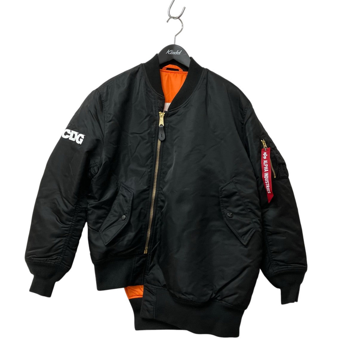 CDG×ALPHA MA-1ジャケットSZ-J017 古着・中古-1枚目のアイテム画像