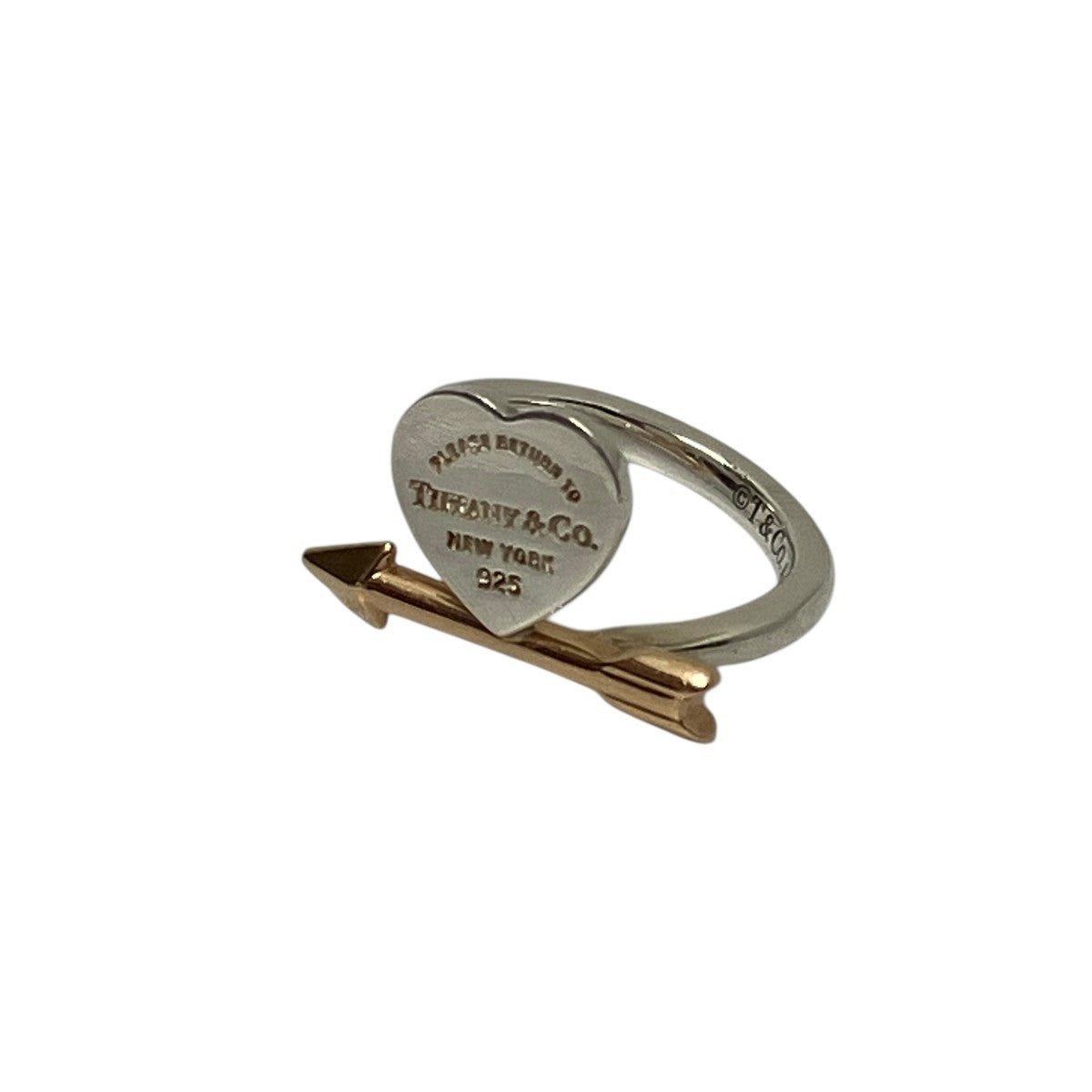 Tiffany ＆ Co． リターン トゥ ティファニー ラブストラック ハート タグリング 古着・中古-1枚目のアイテム画像