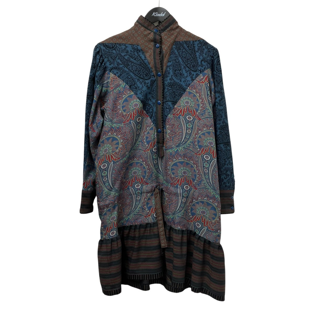 KENZO ペイズリーワンピース 古着・中古-1枚目のアイテム画像