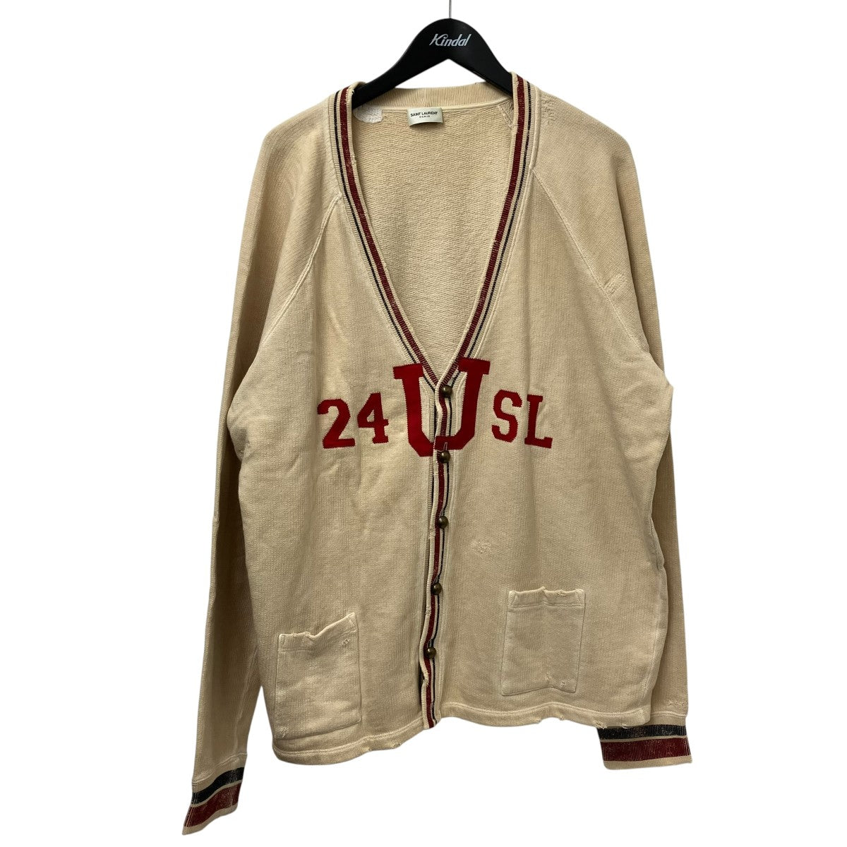 Saint Laurent Paris カーディガン635997 古着・中古-1枚目のアイテム画像