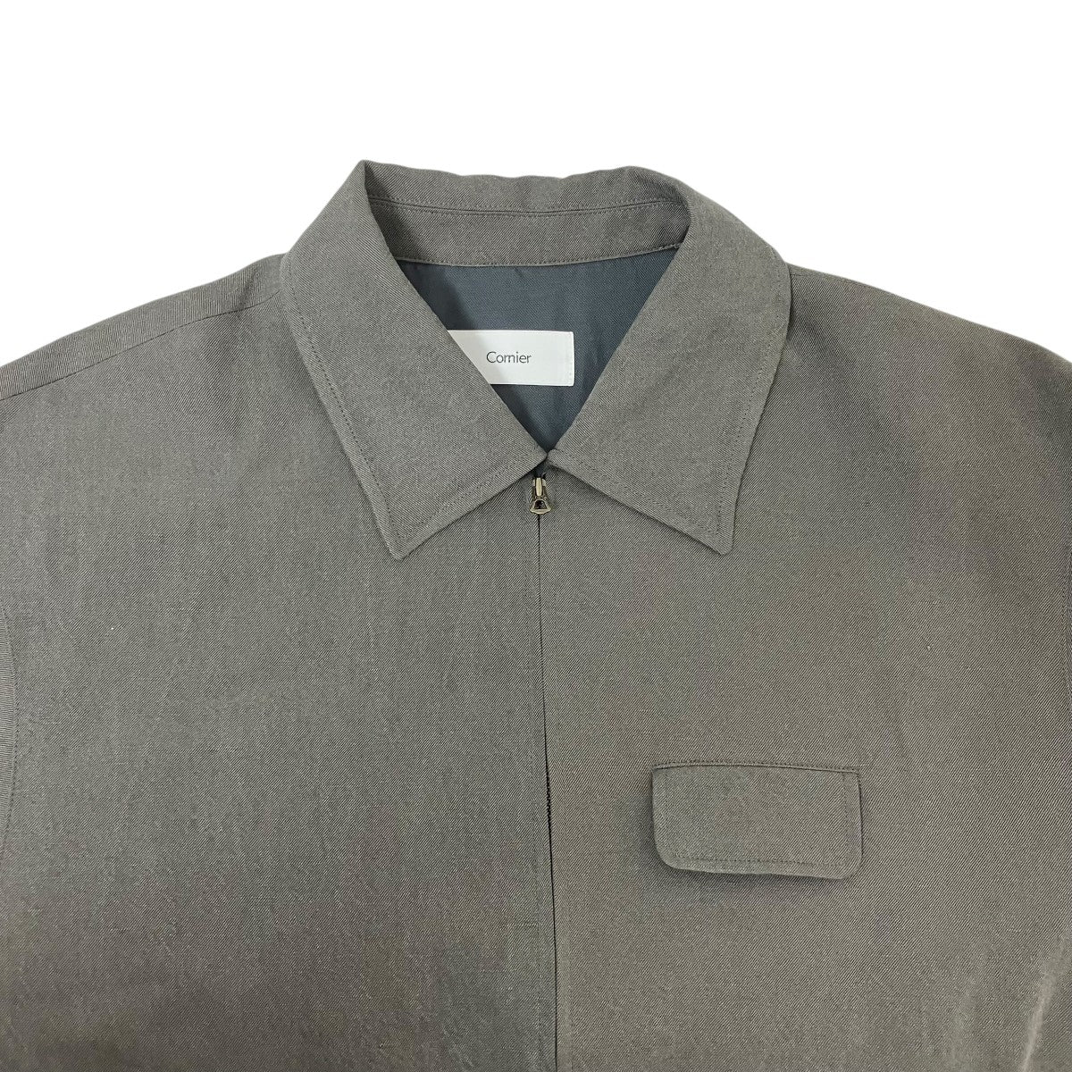 Cornier(コルニエ) SURI ALPACA WOOL SILK BEAVER BLOUSONジャケット