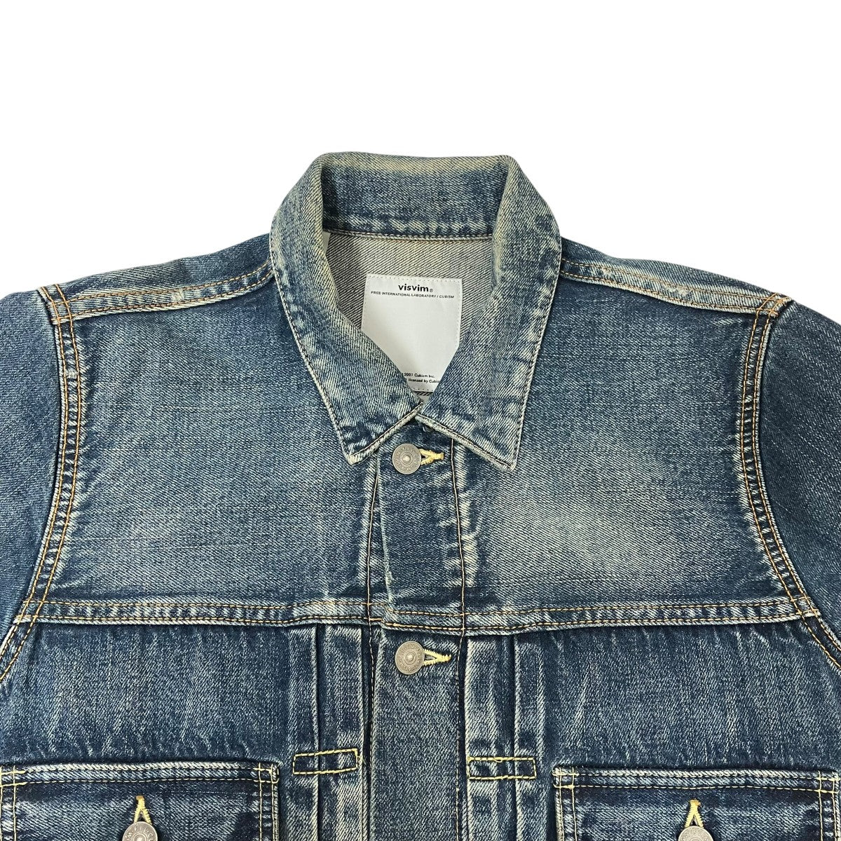 VISVIM 11AWデニムジャケットVS0001827 古着・中古-3枚目のアイテム画像