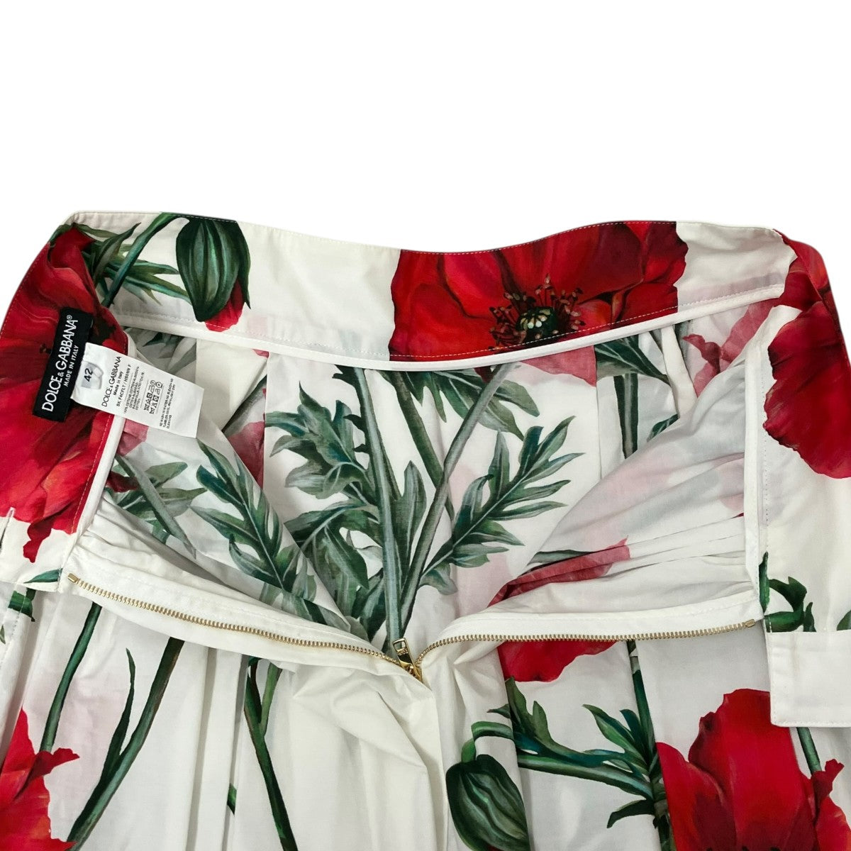 DOLCE ＆ GABBANA 花柄スカートSK F4CFLT 古着・中古-4枚目のアイテム画像