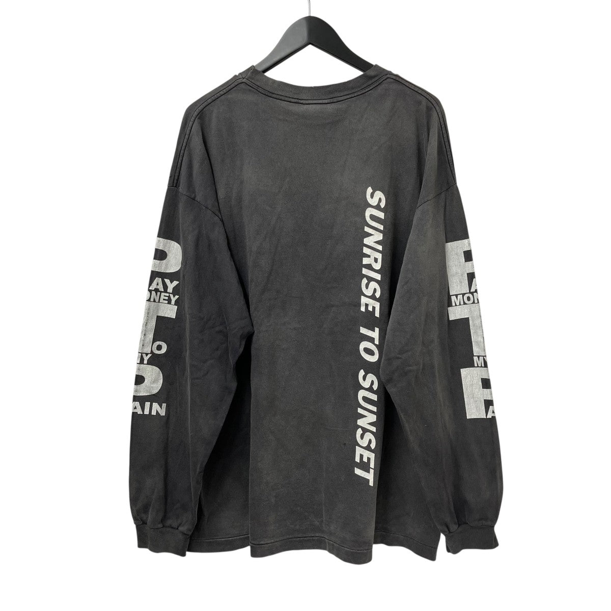 SAINT MICHAEL 長袖TシャツSM-YS8-0000-C50 古着・中古-2枚目のアイテム画像
