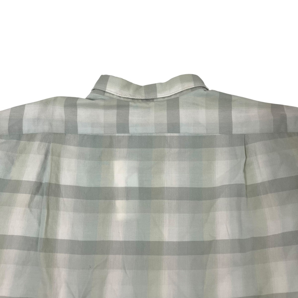 nanamica 26SSRegular Collar Wind ShirtチェックシャツS26SG059 古着・中古-4枚目のアイテム画像