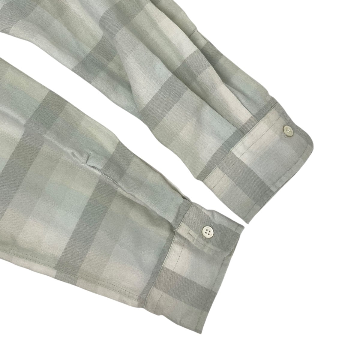 nanamica 26SSRegular Collar Wind ShirtチェックシャツS26SG059 古着・中古-5枚目のアイテム画像