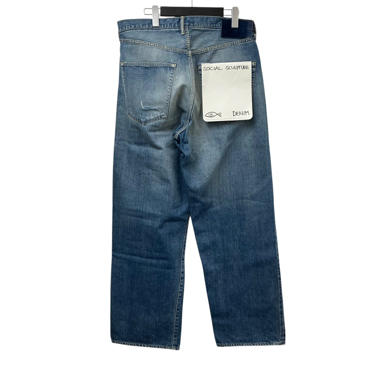 VISVIM SOCIAL SCULPTURE 01 EX WIDE DMGD-43デニムパンツ0126105005007 古着・中古-2枚目のアイテム画像