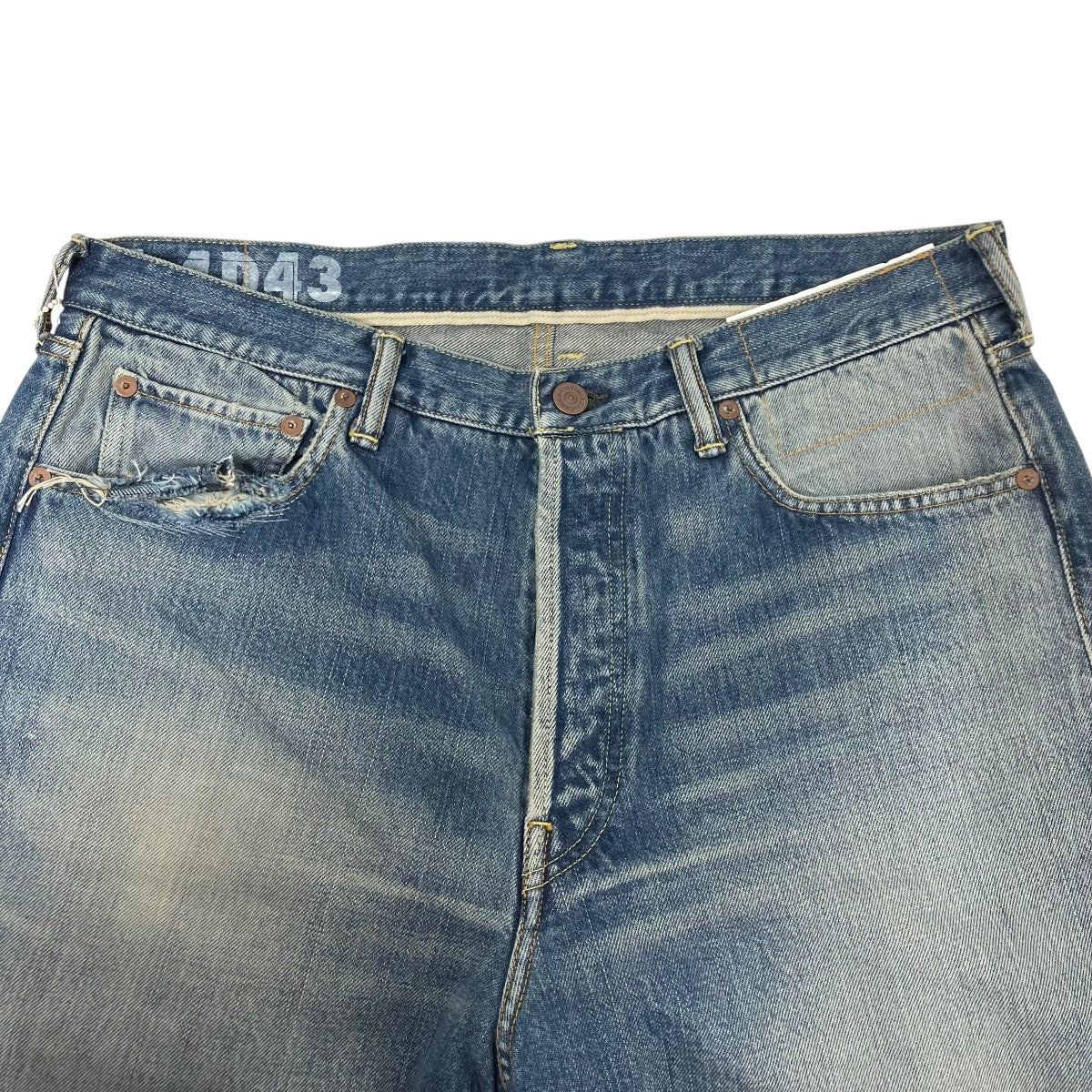 VISVIM SOCIAL SCULPTURE 01 EX WIDE DMGD-43デニムパンツ0126105005007 古着・中古-3枚目のアイテム画像
