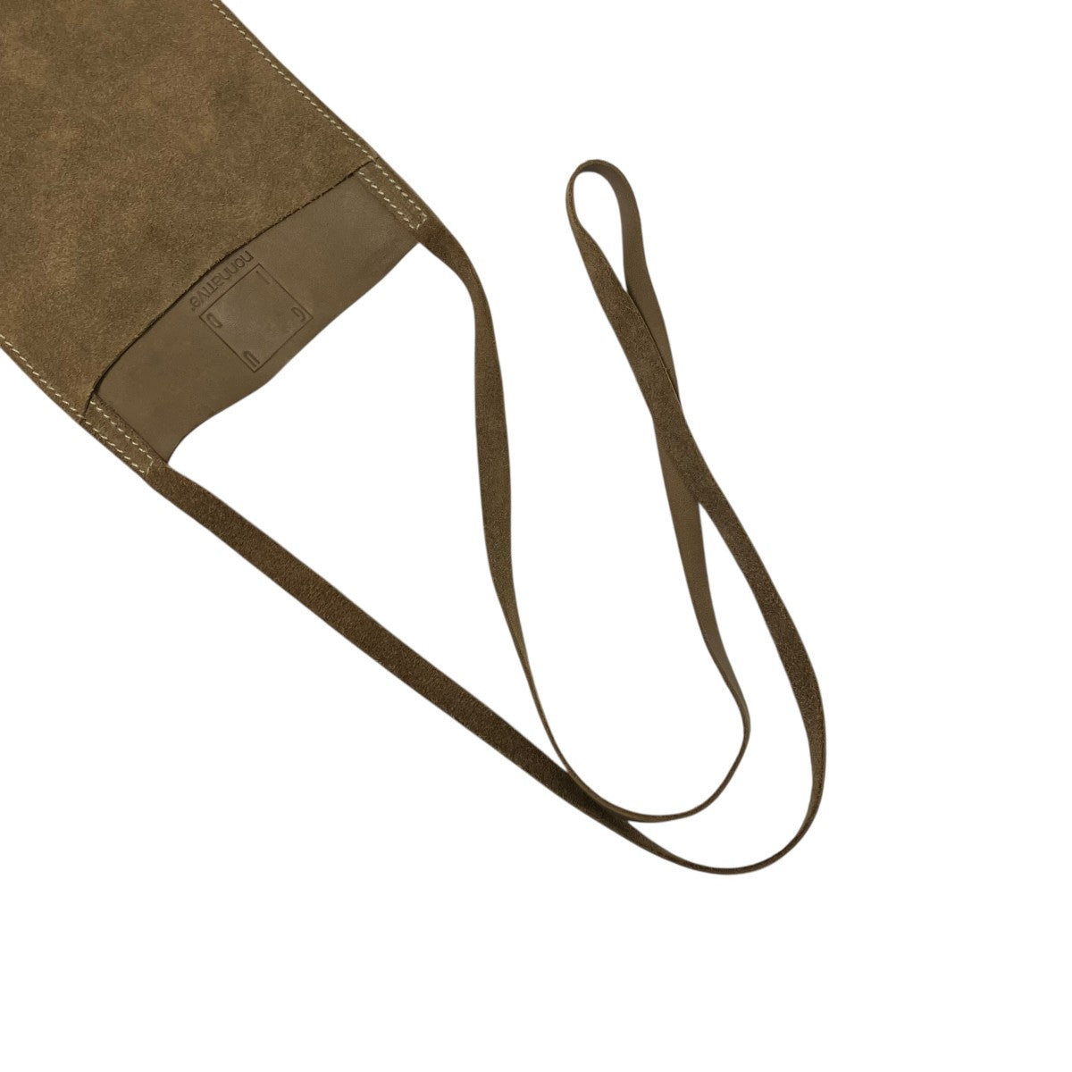 nonnative×GUIDI WINE POUCH BISON LEATHERショルダーポーチ 古着・中古-3枚目のアイテム画像