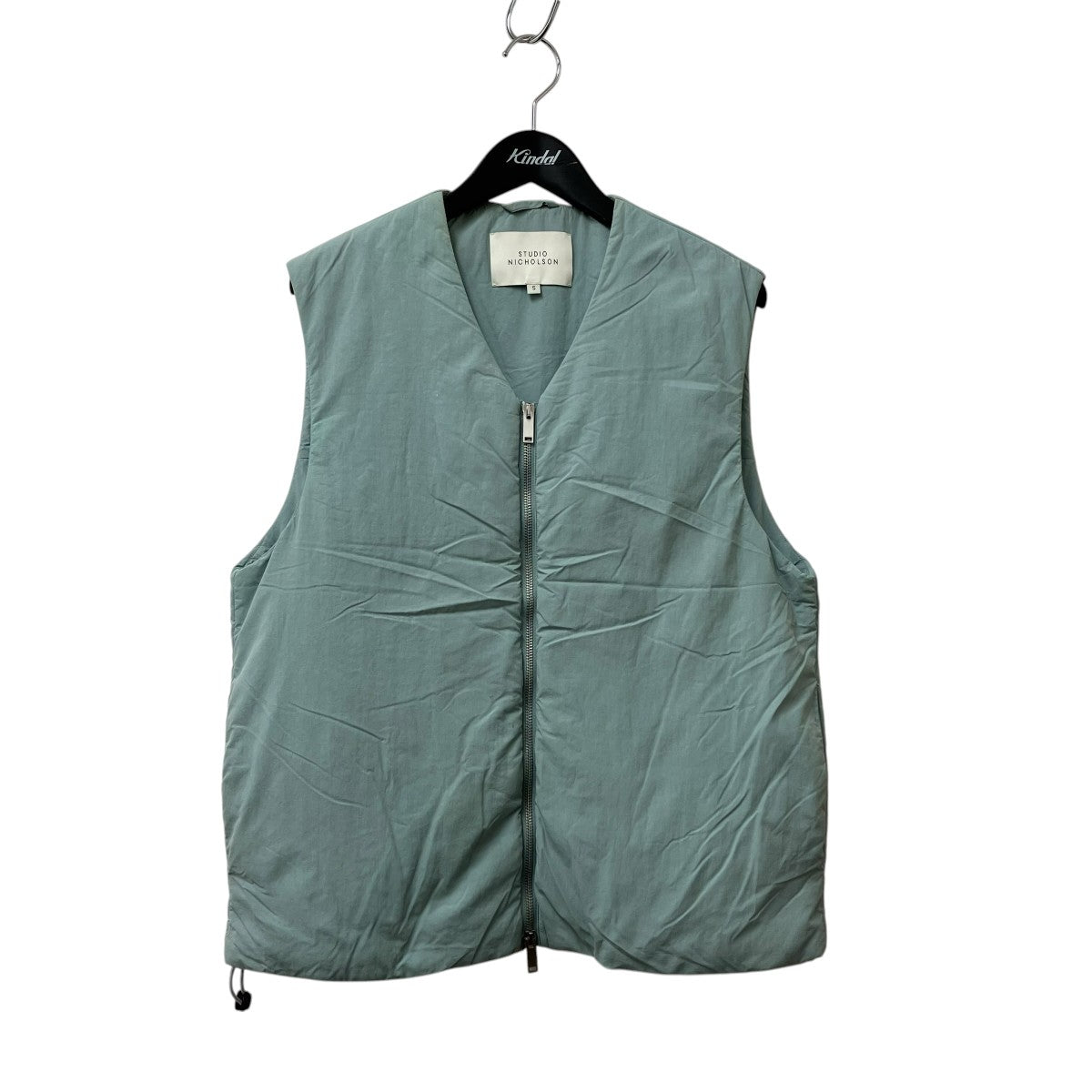 STUDIO NICHOLSON ZIPPED PADDED VESTダウンベストSNM-979 古着・中古-1枚目のアイテム画像