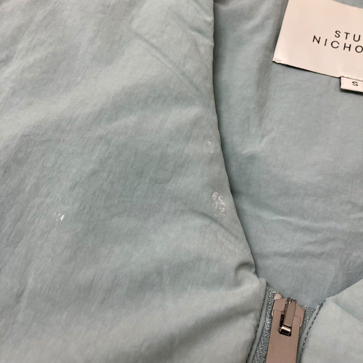 STUDIO NICHOLSON ZIPPED PADDED VESTダウンベストSNM-979 古着・中古-4枚目のアイテム画像