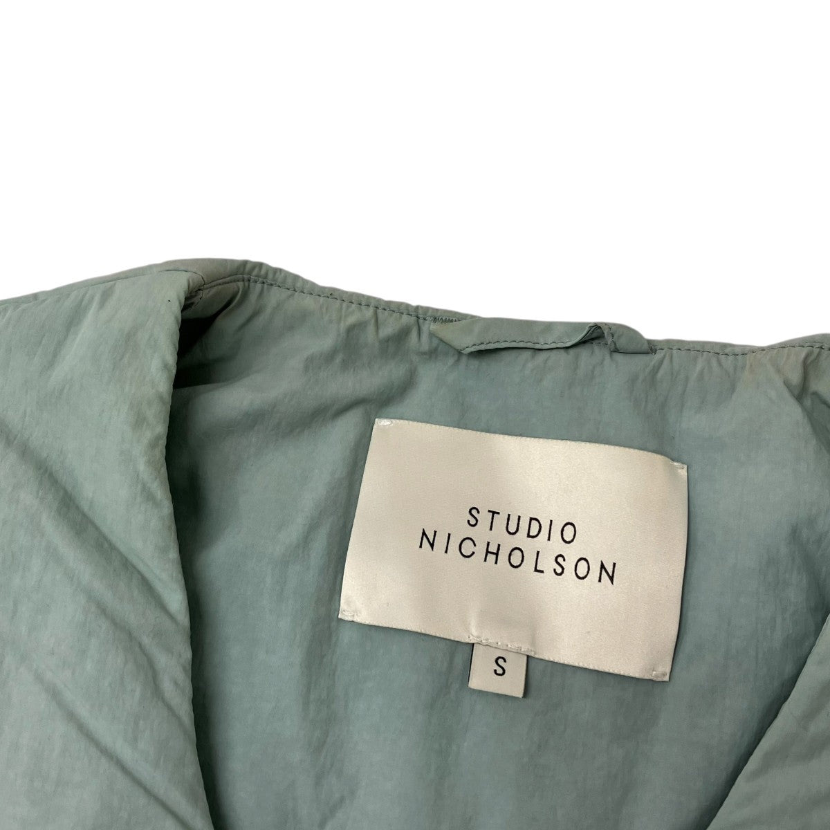 STUDIO NICHOLSON ZIPPED PADDED VESTダウンベストSNM-979 古着・中古-5枚目のアイテム画像
