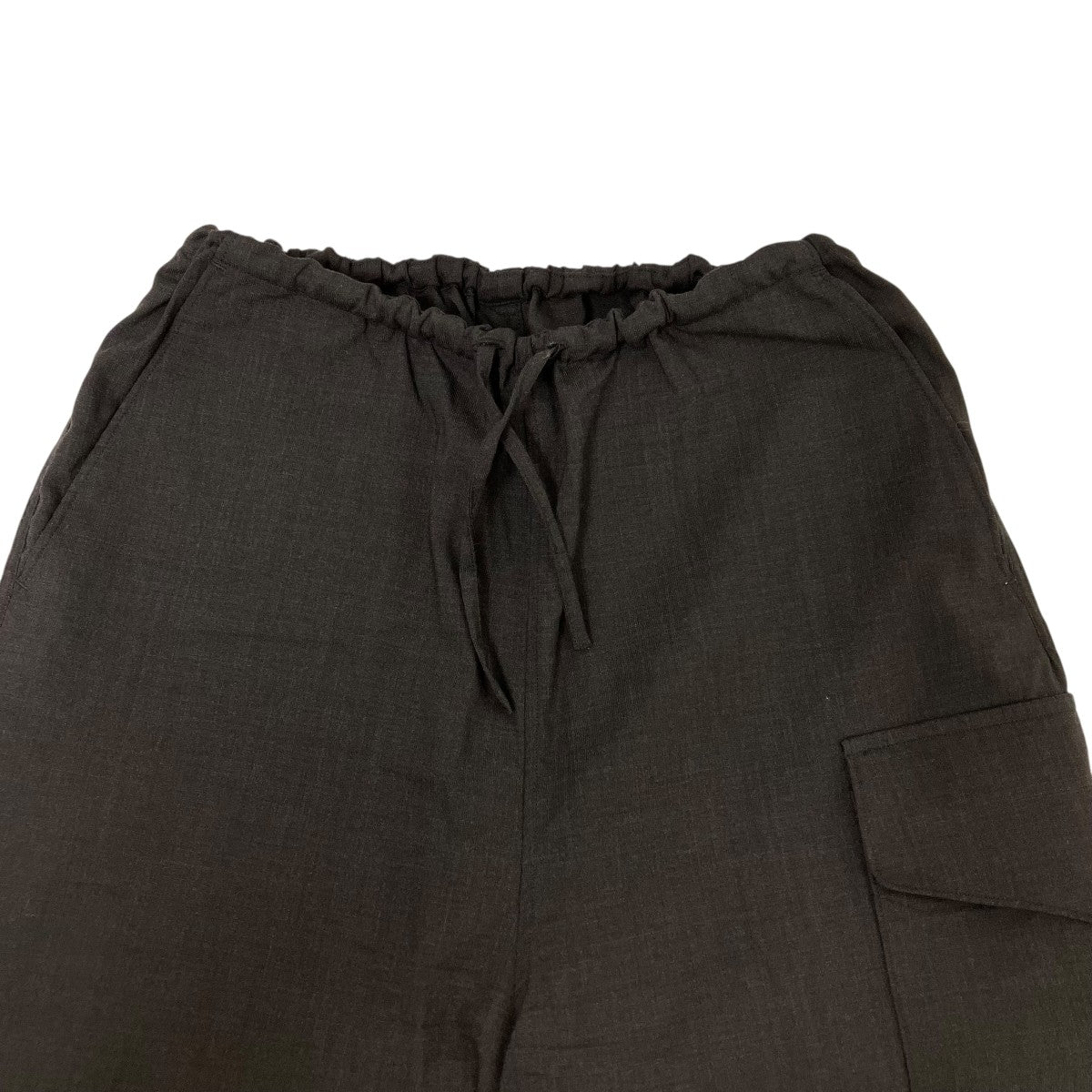 Washed Wool Voile Side Seamless 4P PantsパンツBHS25S009WV