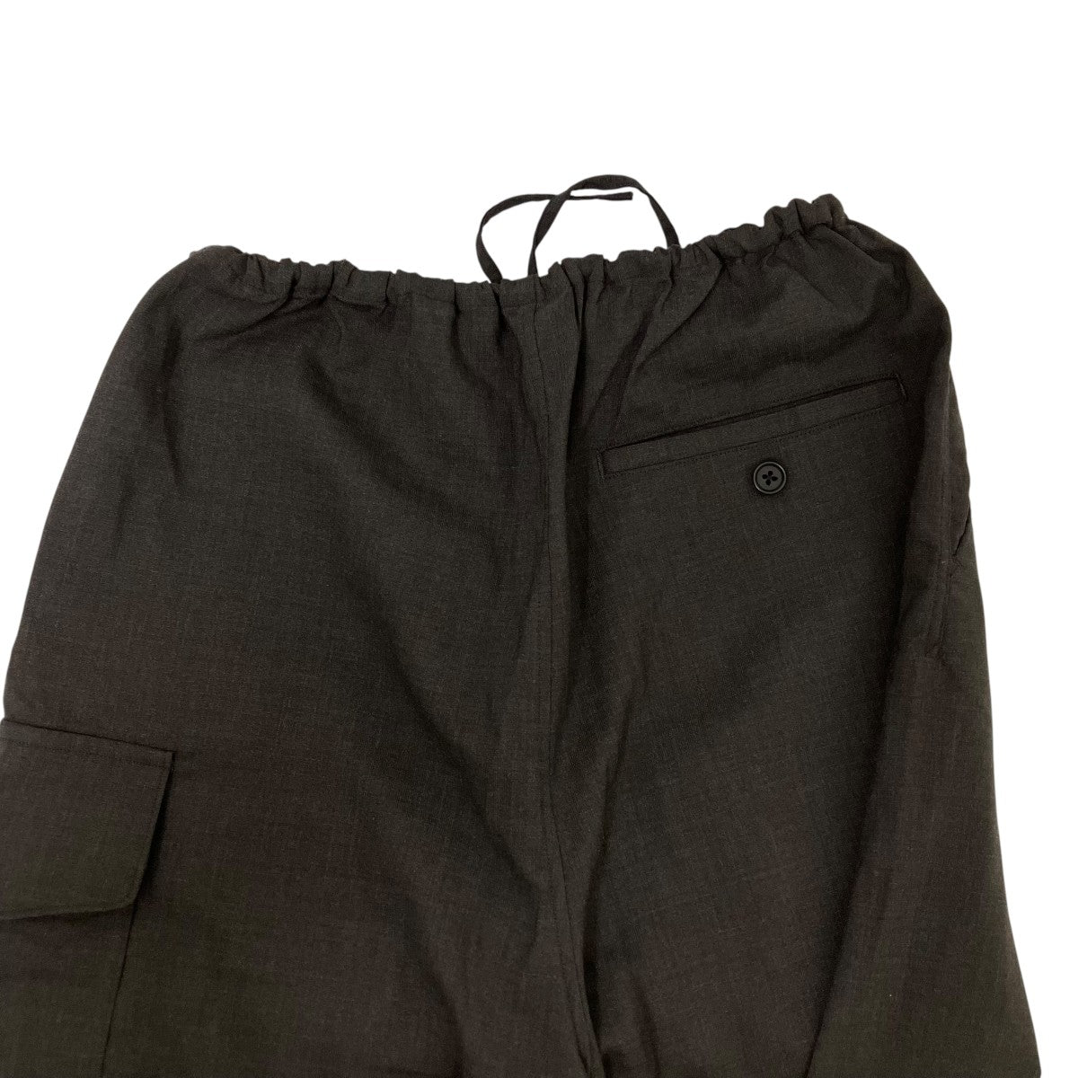Washed Wool Voile Side Seamless 4P PantsパンツBHS25S009WV