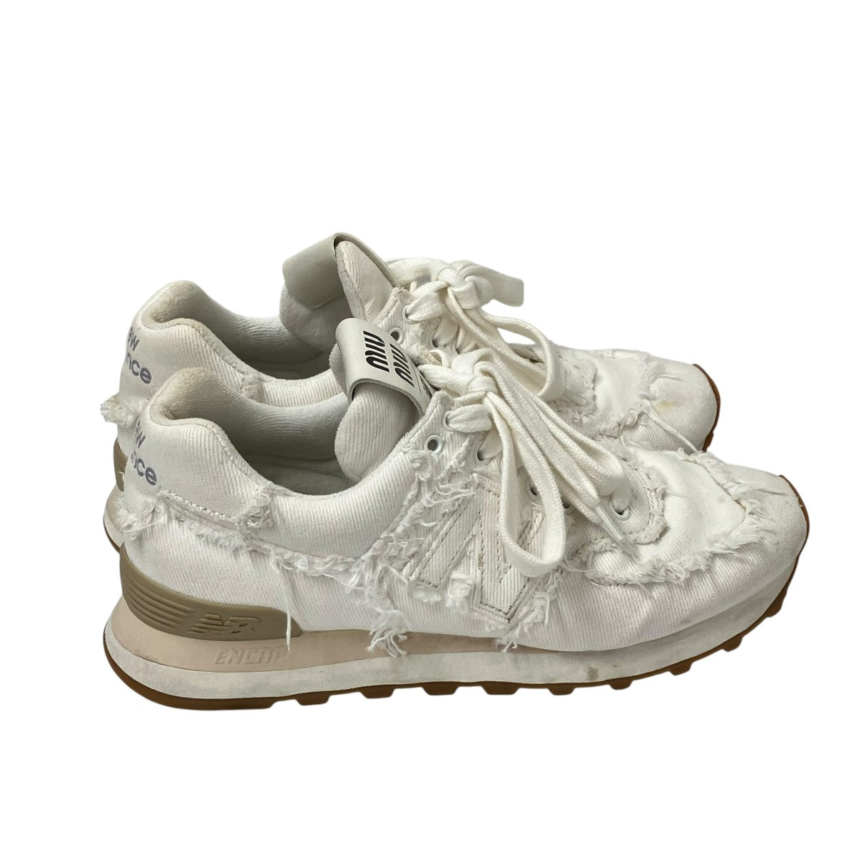 NEW BALANCE×MIU MIU スニーカー 古着・中古-4枚目のアイテム画像
