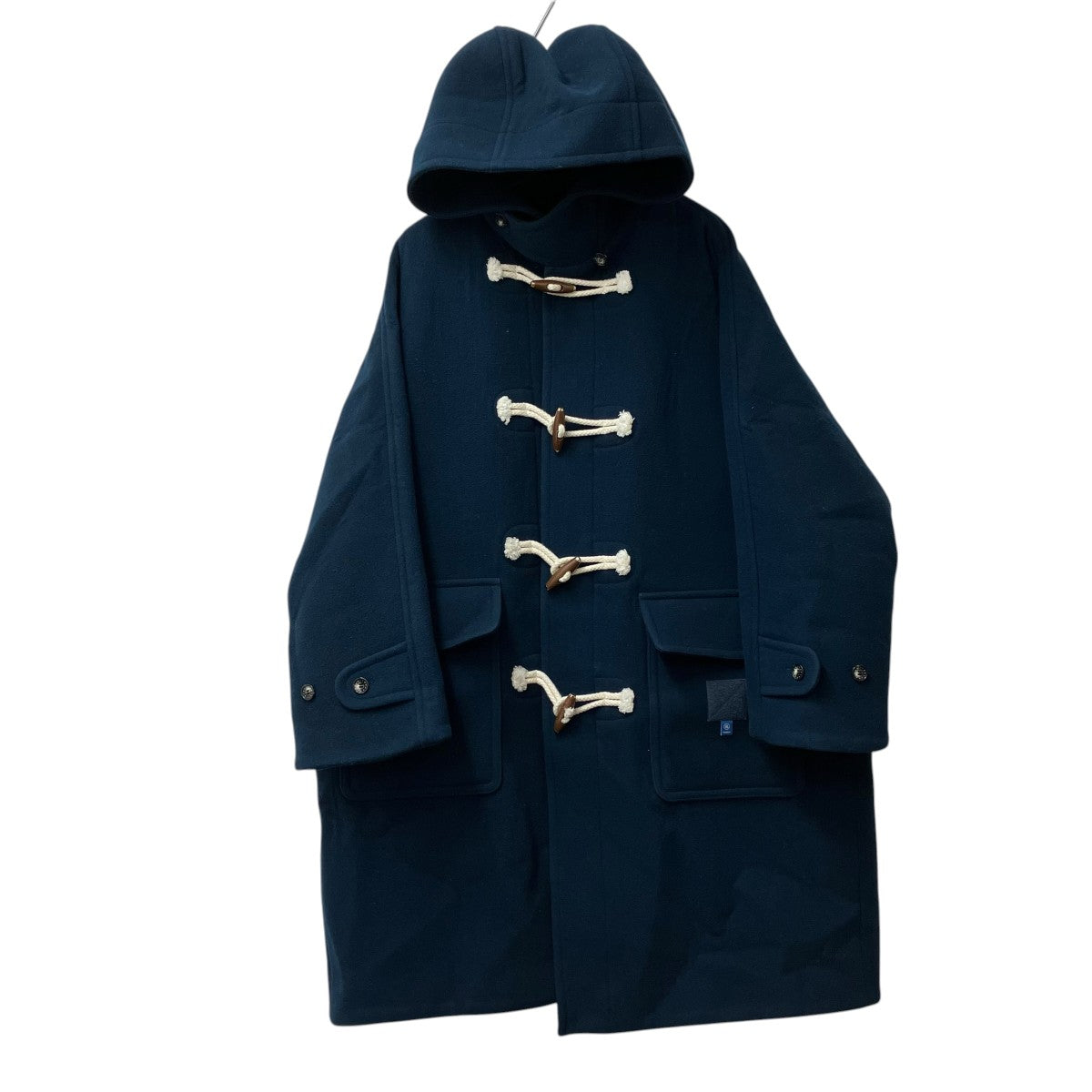 FUMITO GANRYU ダッフルコート 古着・中古-1枚目のアイテム画像