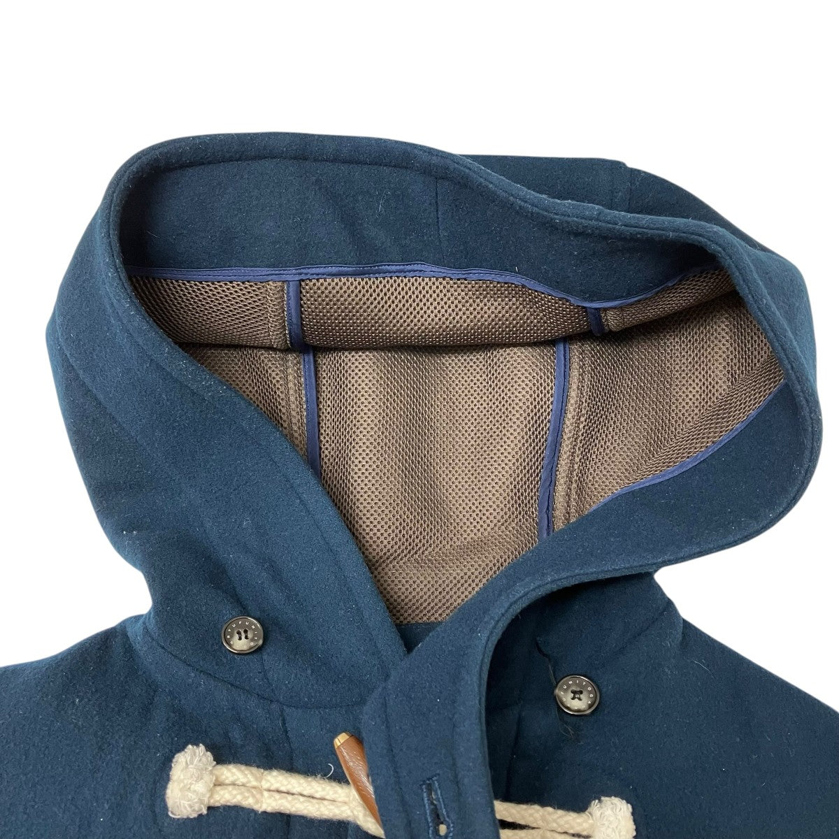 FUMITO GANRYU ダッフルコート 古着・中古-6枚目のアイテム画像