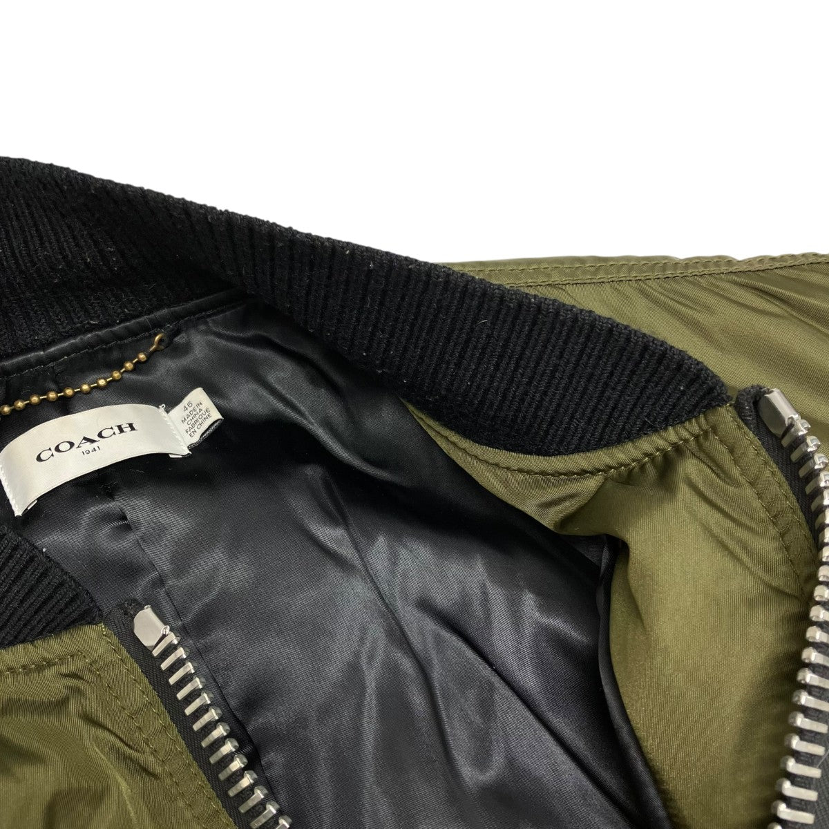 COACH MA-1ジャケット56929 古着・中古-5枚目のアイテム画像