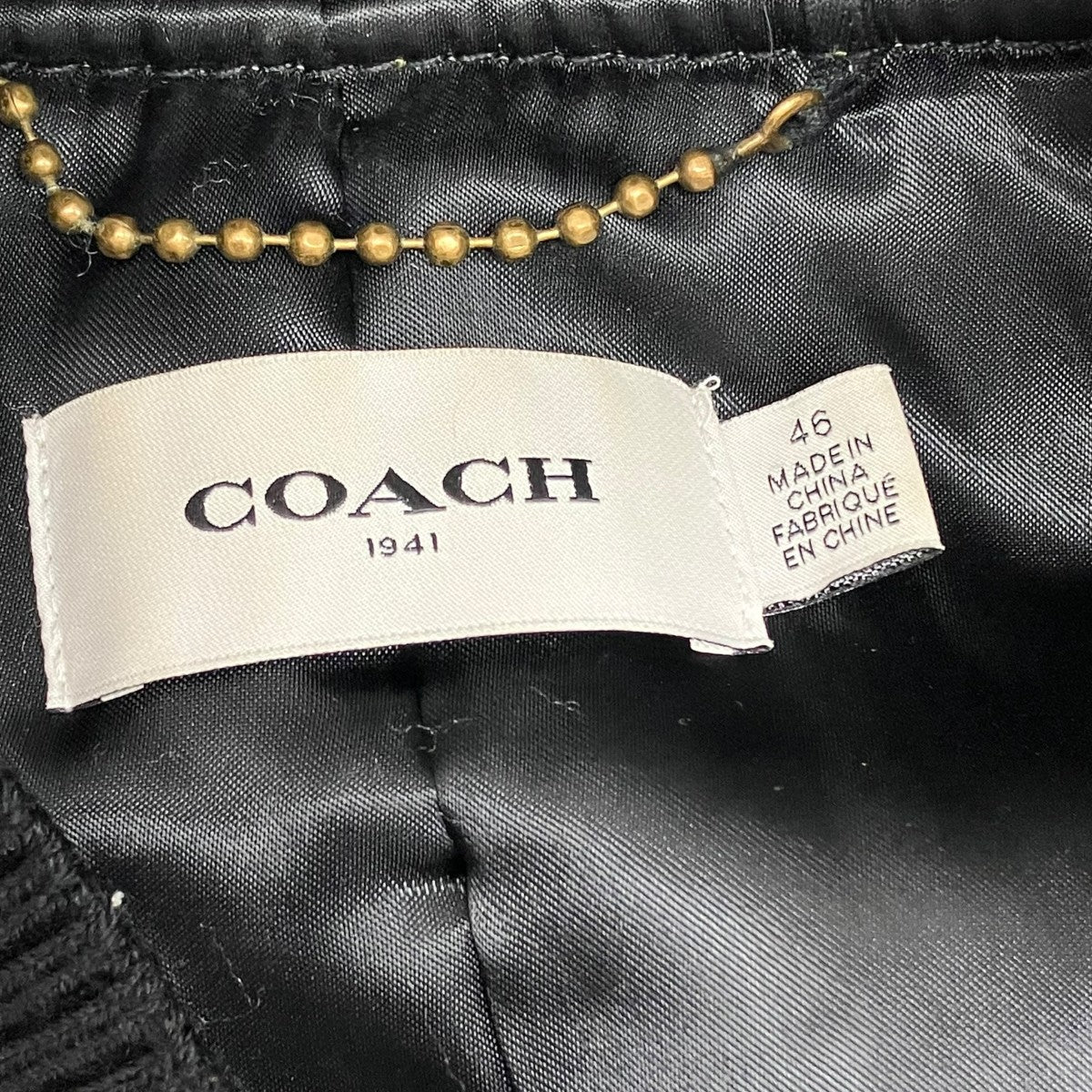 COACH MA-1ジャケット56929 古着・中古-6枚目のアイテム画像