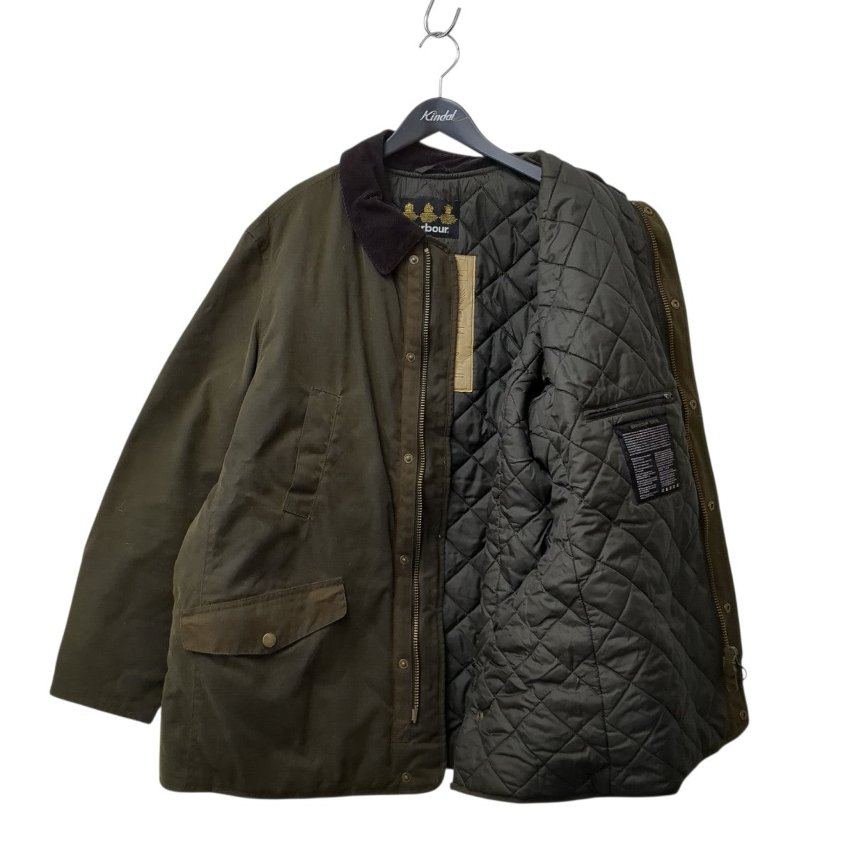 Barbour MartindaleジャケットMWX1012OL51 古着・中古-2枚目のアイテム画像